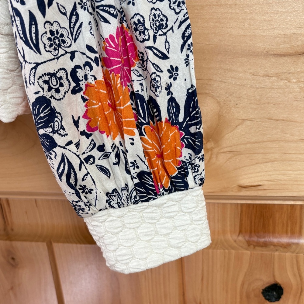 Anthropologie - Porridge Floral Puff Sleeve top - Picture 10 of 12